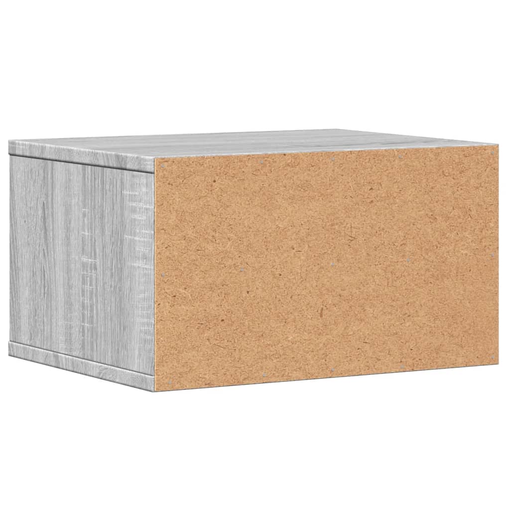 Printerkastje 40x32x22,5 cm bewerkt hout grijs sonoma eiken is nu te koop bij PeponiXL, paradijselijk wonen!