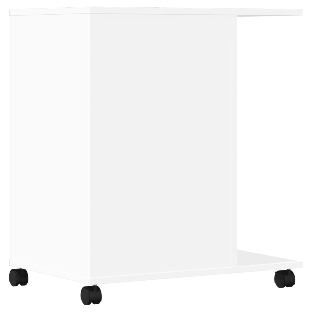 Printerkastje met wielen 60x40x68,5 cm wit is nu te koop bij PeponiXL, paradijselijk wonen!