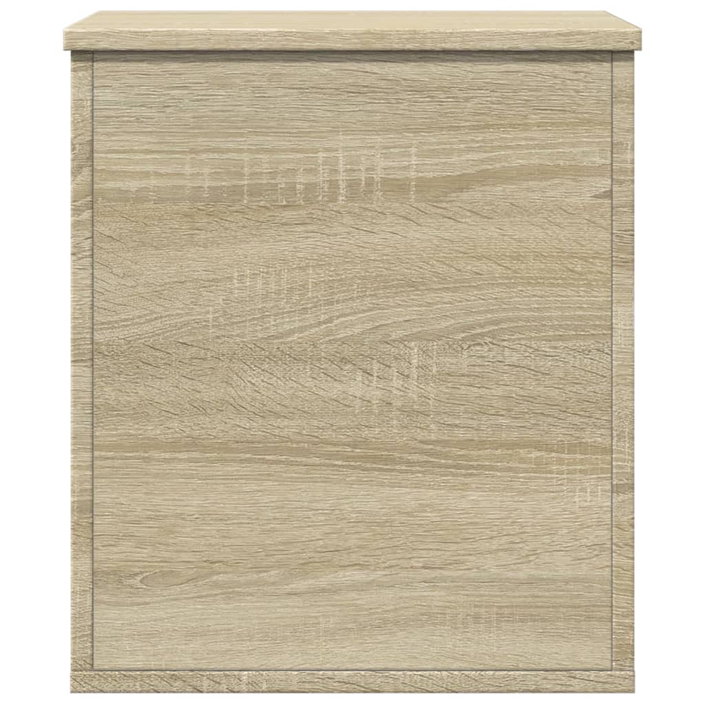 Opbergbox 40x42x46 cm bewerkt hout sonoma eikenkleurig is nu te koop bij PeponiXL, paradijselijk wonen!