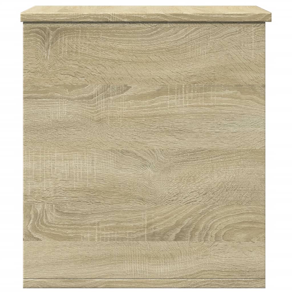 Opbergbox 40x42x46 cm bewerkt hout sonoma eikenkleurig is nu te koop bij PeponiXL, paradijselijk wonen!