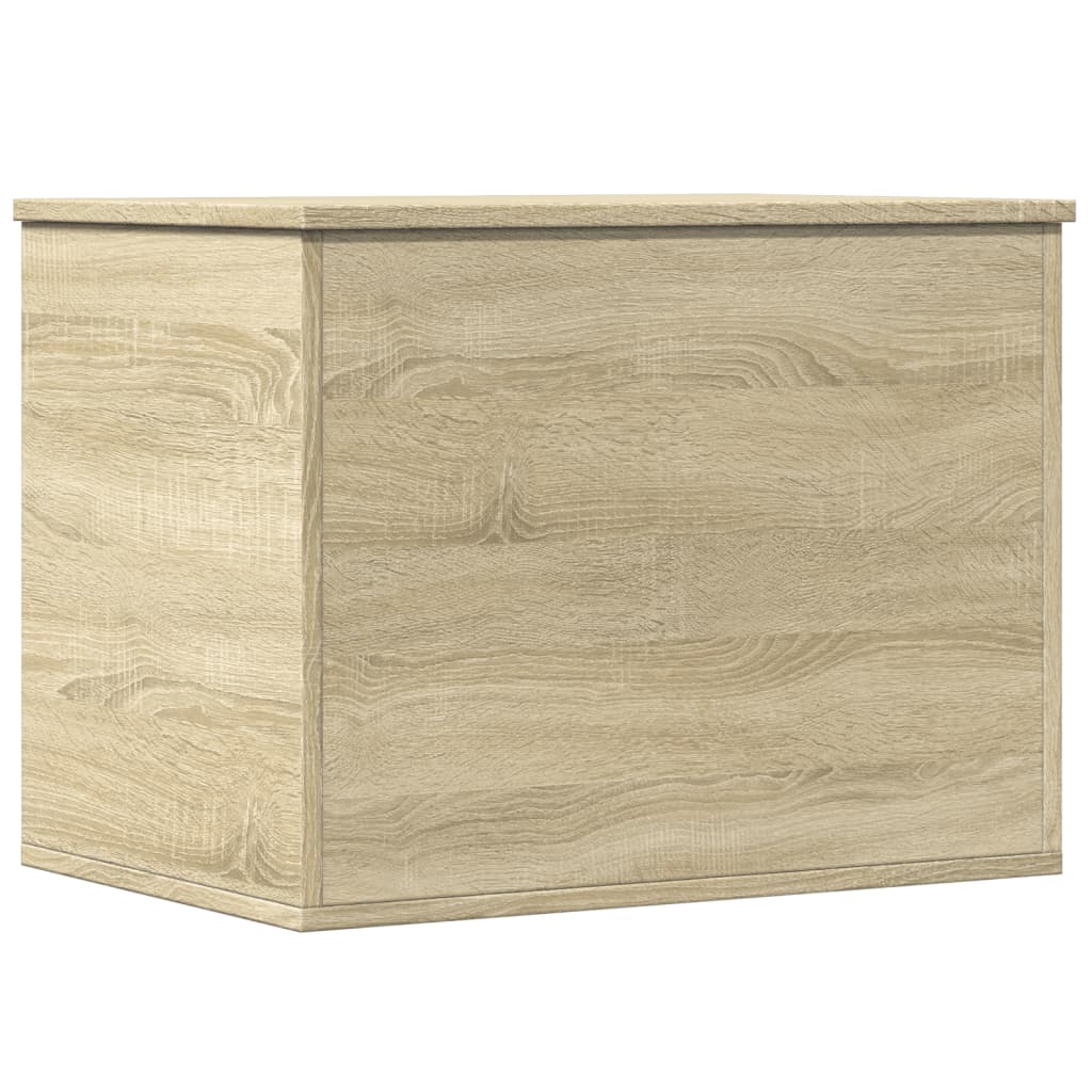 Opbergbox 60x42x46 cm bewerkt hout sonoma eikenkleurig is nu te koop bij PeponiXL, paradijselijk wonen!
