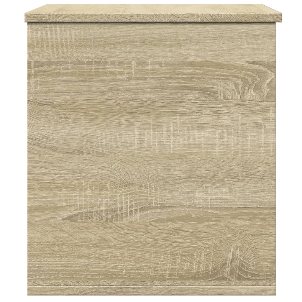 Opbergbox 60x42x46 cm bewerkt hout sonoma eikenkleurig is nu te koop bij PeponiXL, paradijselijk wonen!