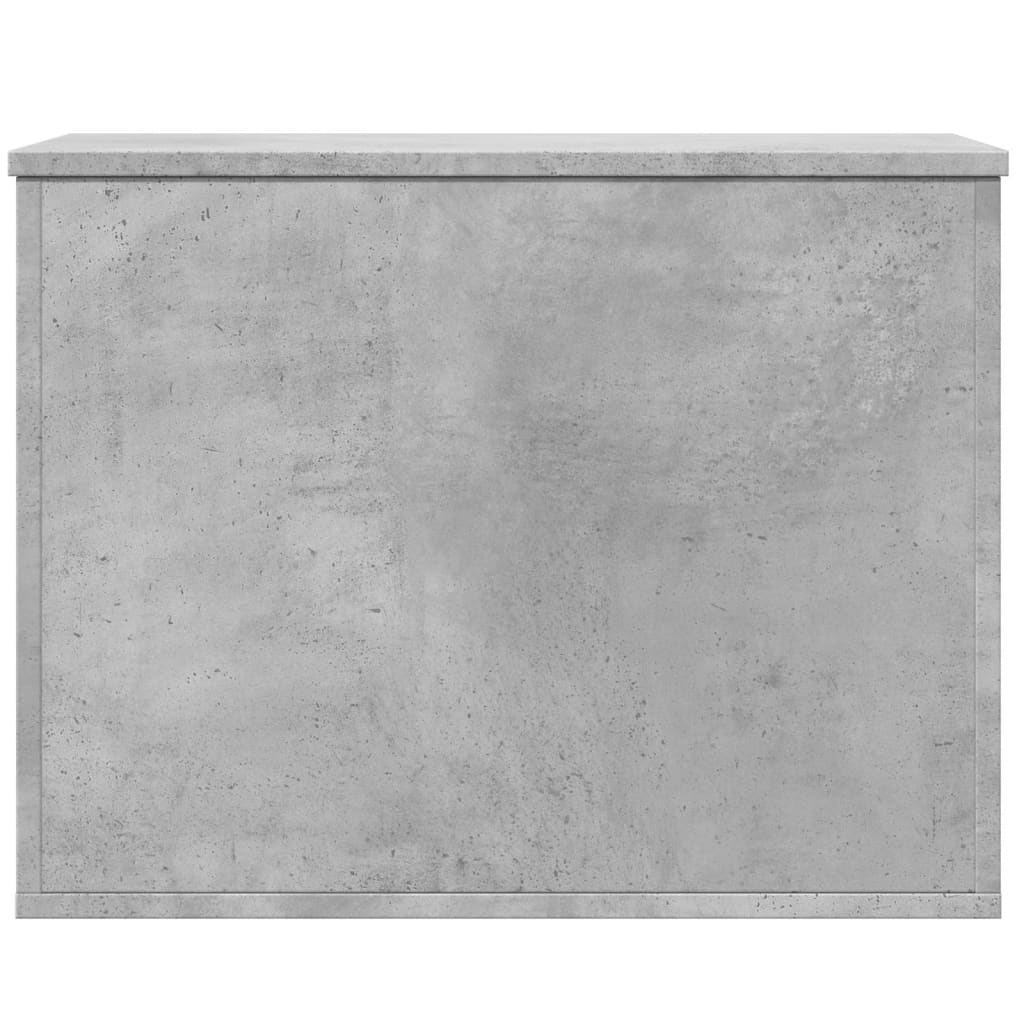 Opbergbox 60x42x46 cm bewerkt hout betongrijs is nu te koop bij PeponiXL, paradijselijk wonen!