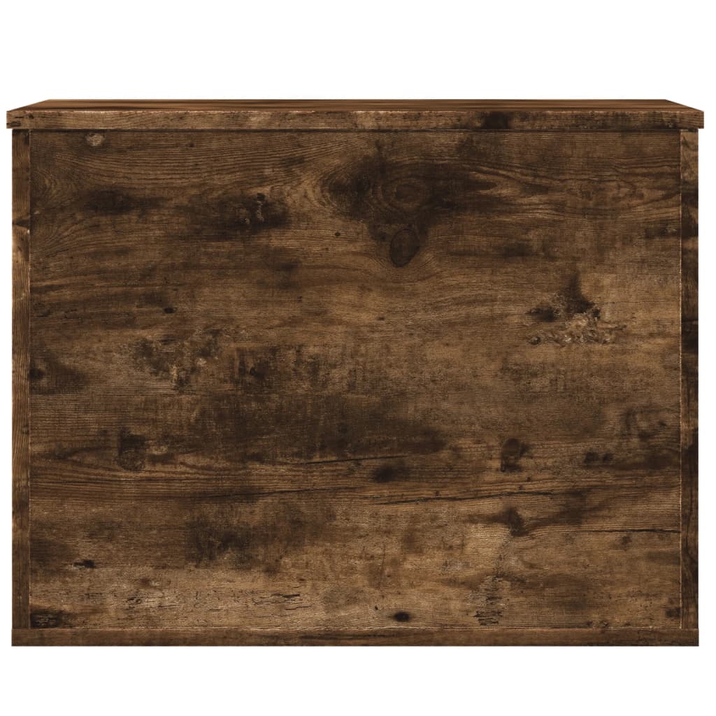 Opbergbox 60x42x46 cm bewerkt hout gerookt eikenkleurig is nu te koop bij PeponiXL, paradijselijk wonen!