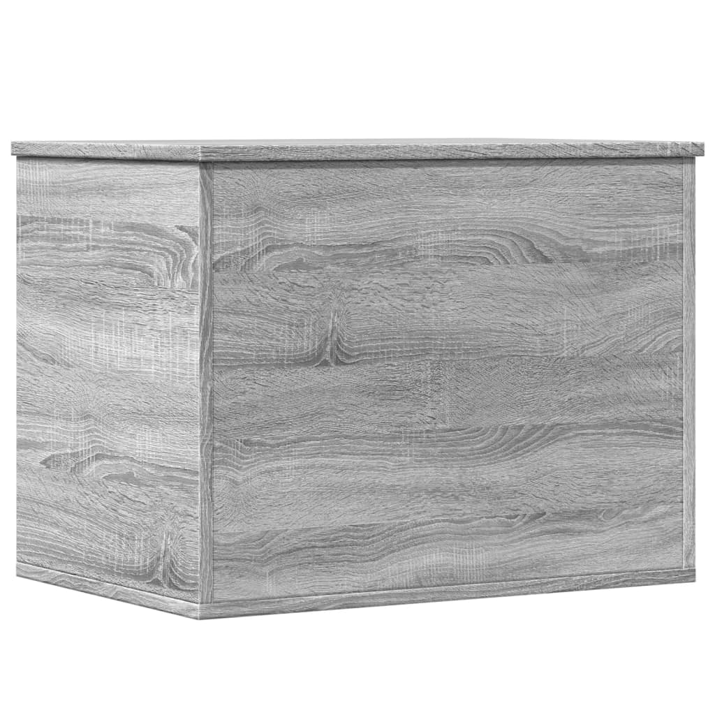 Opbergbox 60x42x46 cm bewerkt hout grijs sonoma eikenkleurig is nu te koop bij PeponiXL, paradijselijk wonen!