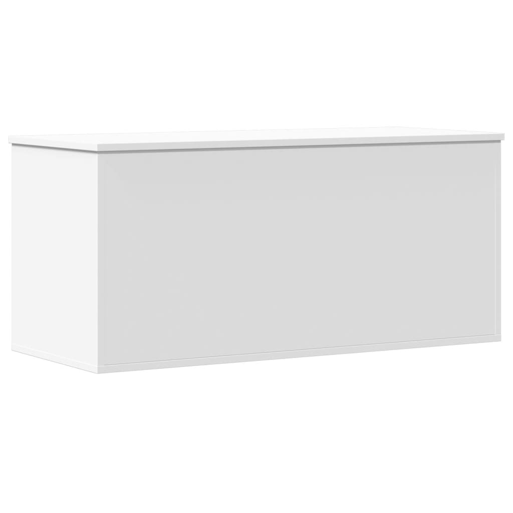 Opbergbox 100x42x46 cm bewerkt hout wit is nu te koop bij PeponiXL, paradijselijk wonen!