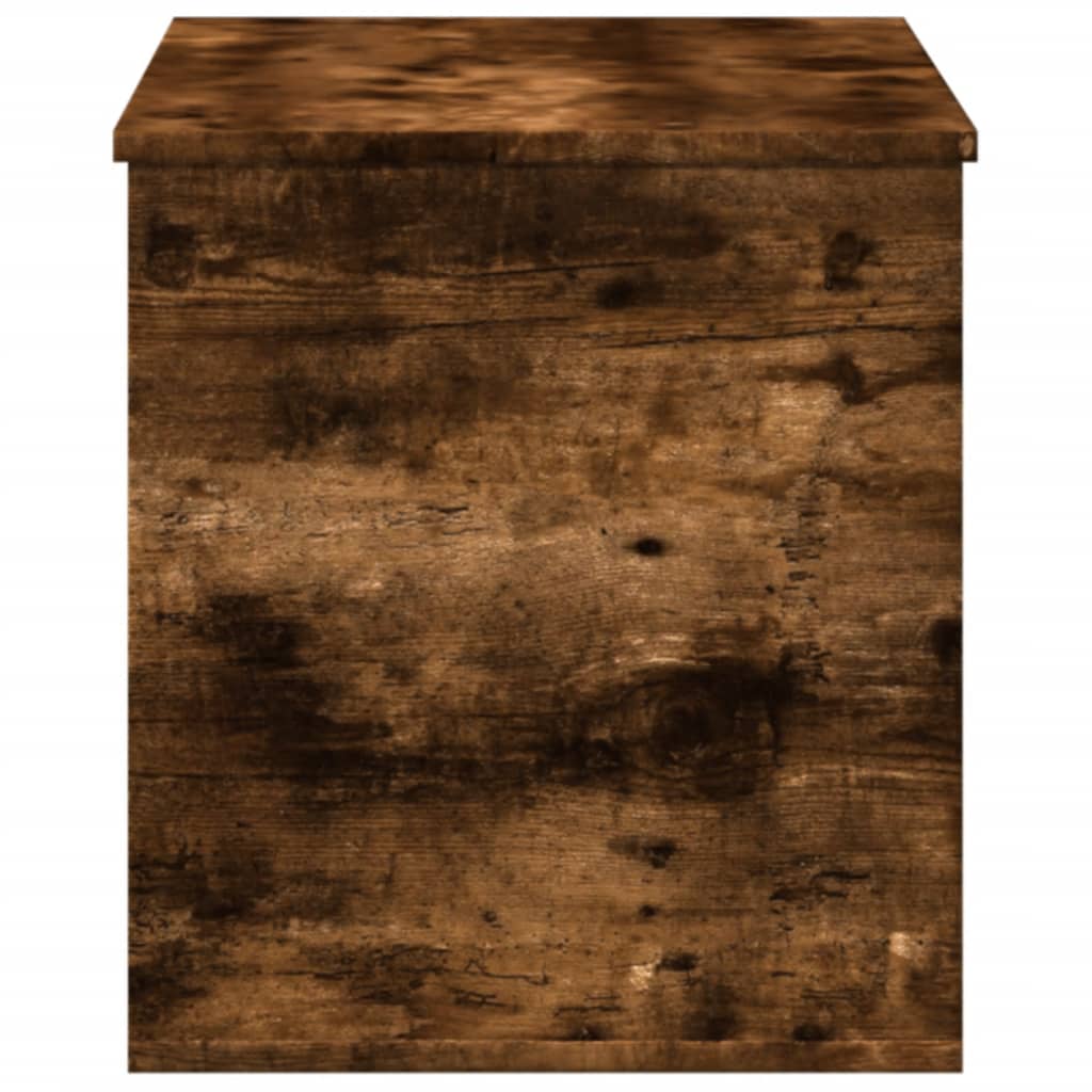 Opbergbox 100x42x46 cm bewerkt hout gerookt eikenkleurig is nu te koop bij PeponiXL, paradijselijk wonen!