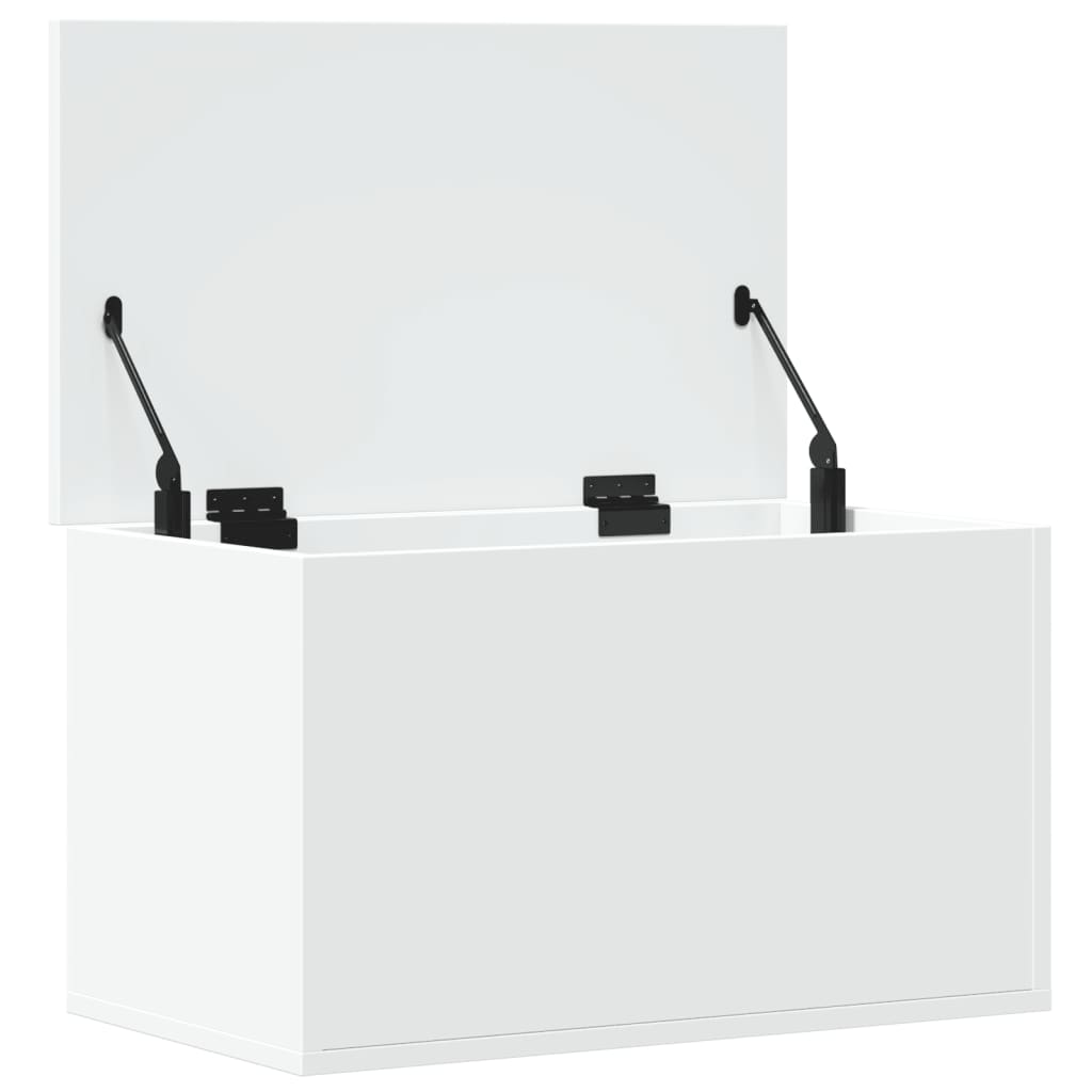 Opbergbox 60x35x35 cm bewerkt hout wit is nu te koop bij PeponiXL, paradijselijk wonen!