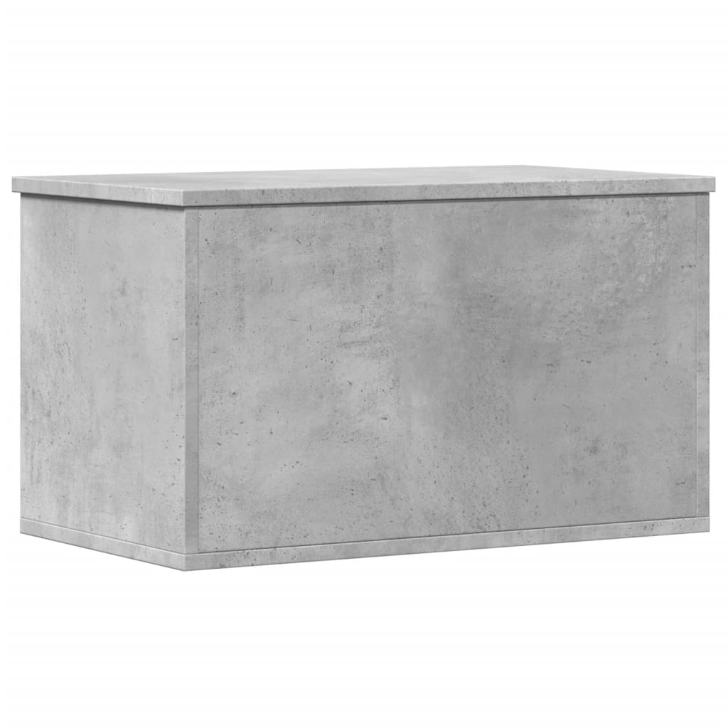 Opbergbox 60x35x35 cm bewerkt hout betongrijs is nu te koop bij PeponiXL, paradijselijk wonen!
