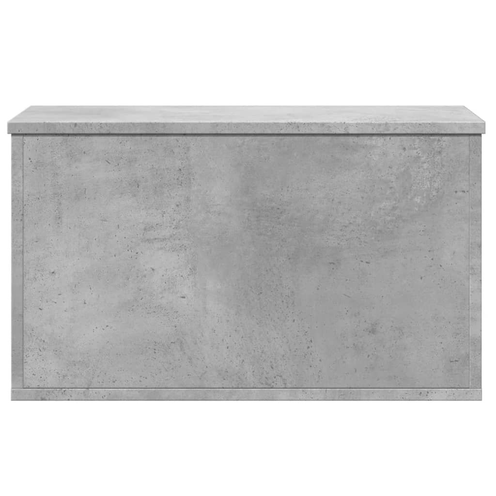 Opbergbox 60x35x35 cm bewerkt hout betongrijs is nu te koop bij PeponiXL, paradijselijk wonen!