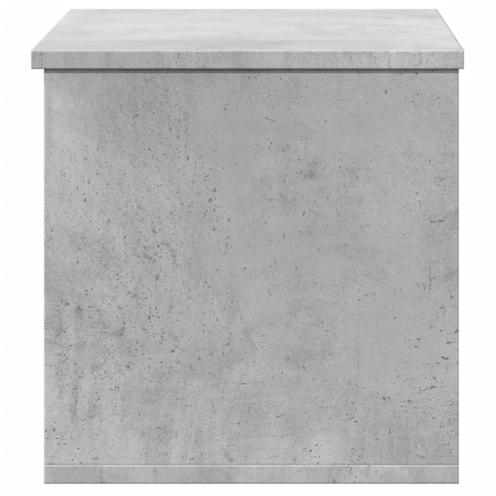 Opbergbox 60x35x35 cm bewerkt hout betongrijs is nu te koop bij PeponiXL, paradijselijk wonen!
