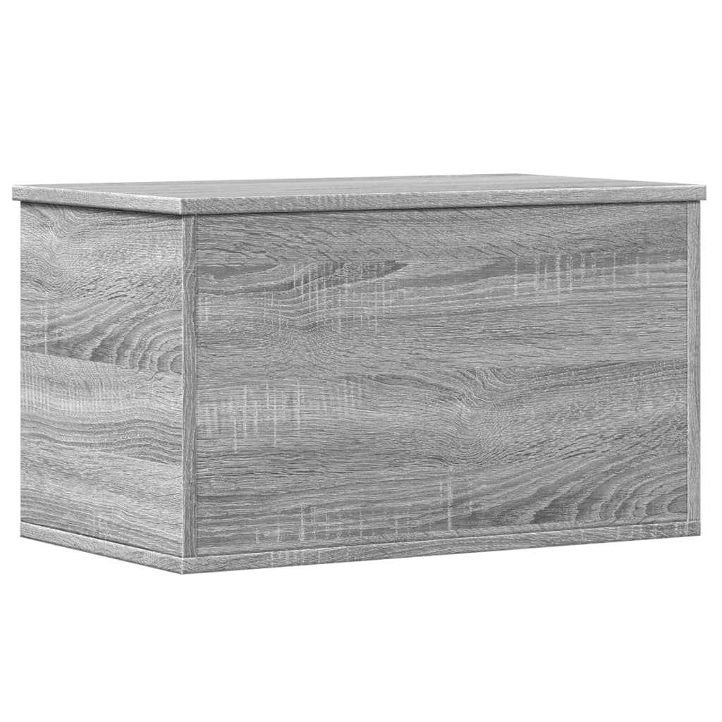 Opbergbox 60x35x35 cm bewerkt hout grijs sonoma eikenkleurig is nu te koop bij PeponiXL, paradijselijk wonen!