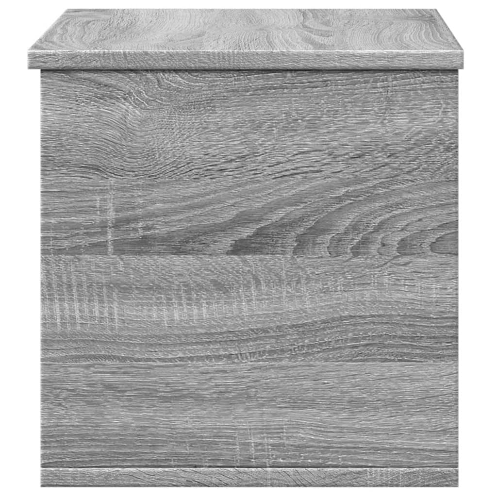 Opbergbox 60x35x35 cm bewerkt hout grijs sonoma eikenkleurig is nu te koop bij PeponiXL, paradijselijk wonen!