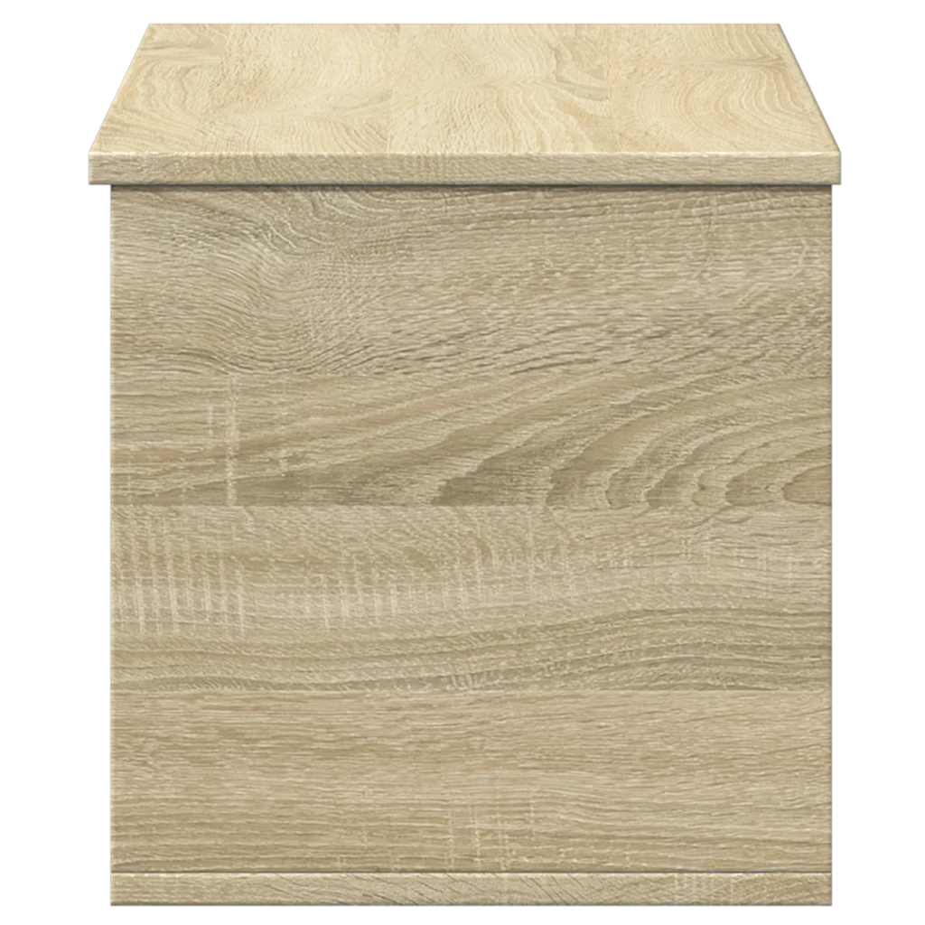 Opbergbox 90x35x35 cm bewerkt hout sonoma eikenkleurig is nu te koop bij PeponiXL, paradijselijk wonen!