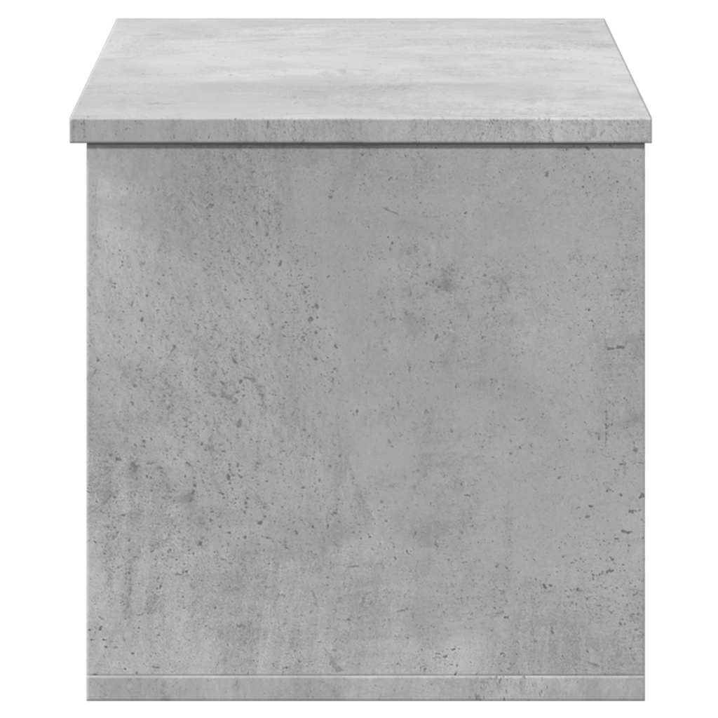 Opbergbox 90x35x35 cm bewerkt hout betongrijs is nu te koop bij PeponiXL, paradijselijk wonen!