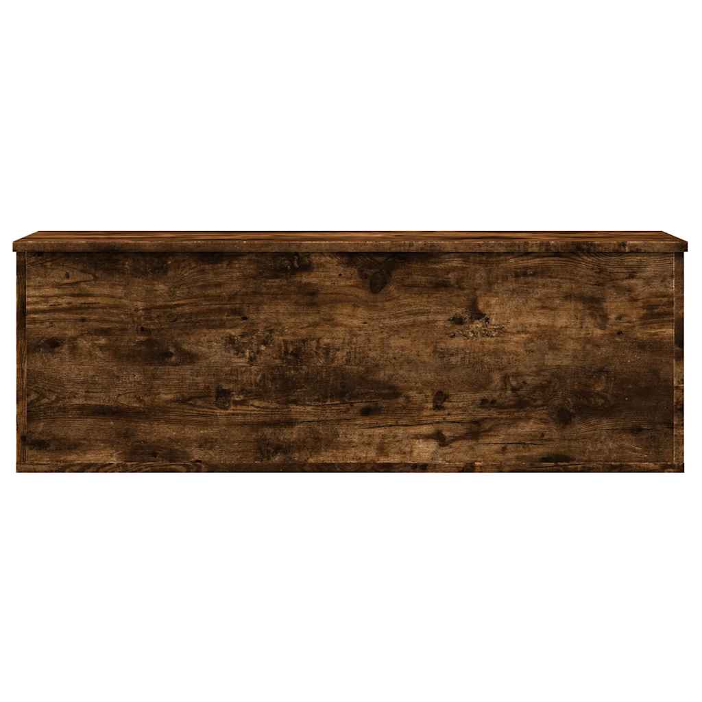 Opbergbox 102x35x35 cm bewerkt hout gerookt eikenkleurig is nu te koop bij PeponiXL, paradijselijk wonen!