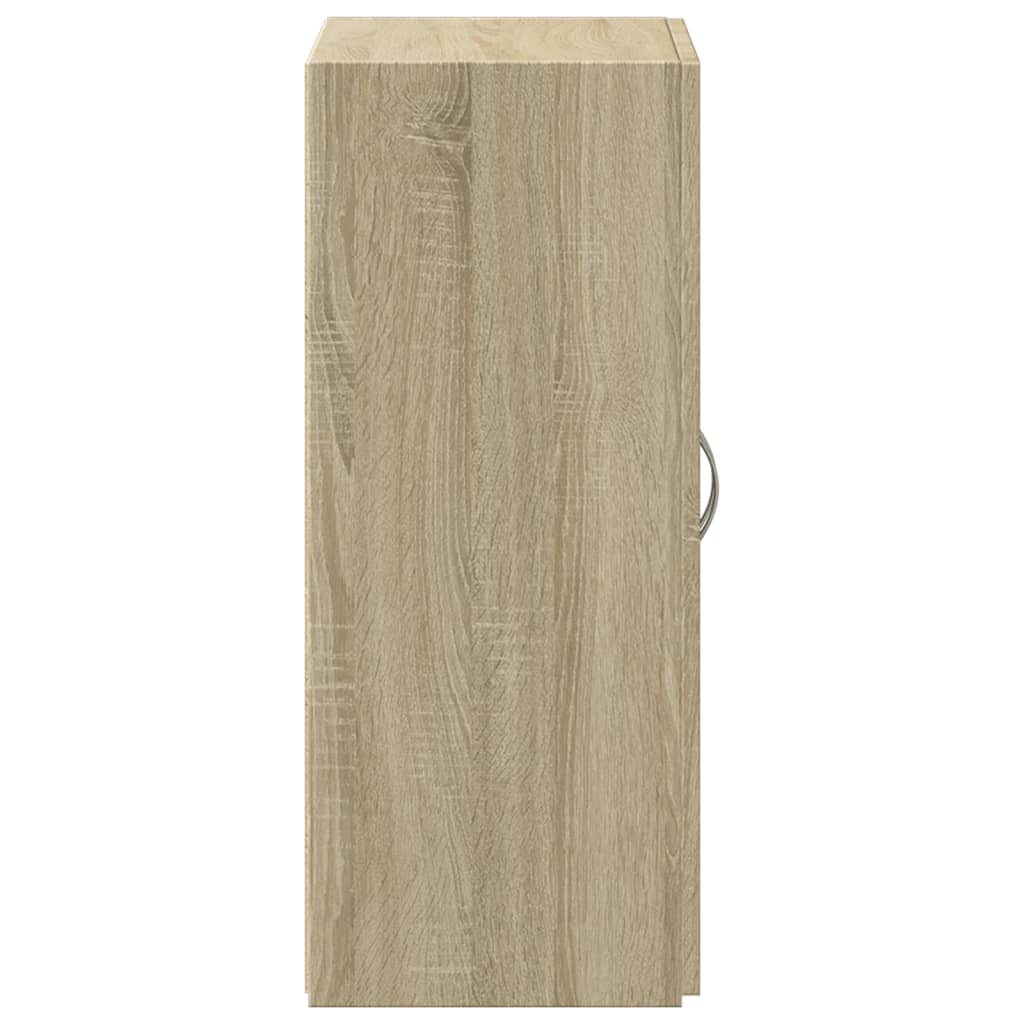 Archiefkast 60x32x77,5 cm bewerkt hout sonoma eikenkleurig is nu te koop bij PeponiXL, paradijselijk wonen!