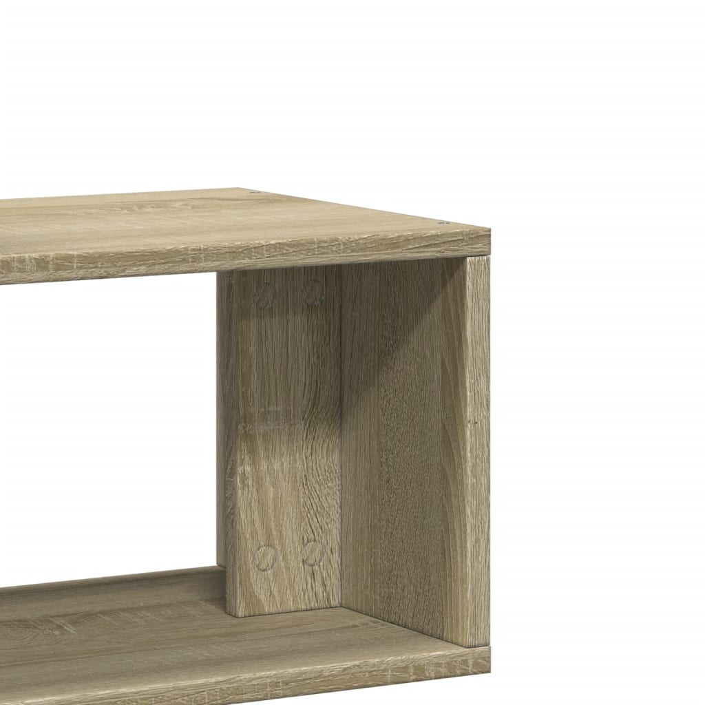 Tv-meubelen 2 st 75x30x50 cm bewerkt hout sonoma eikenkleurig is nu te koop bij PeponiXL, paradijselijk wonen!