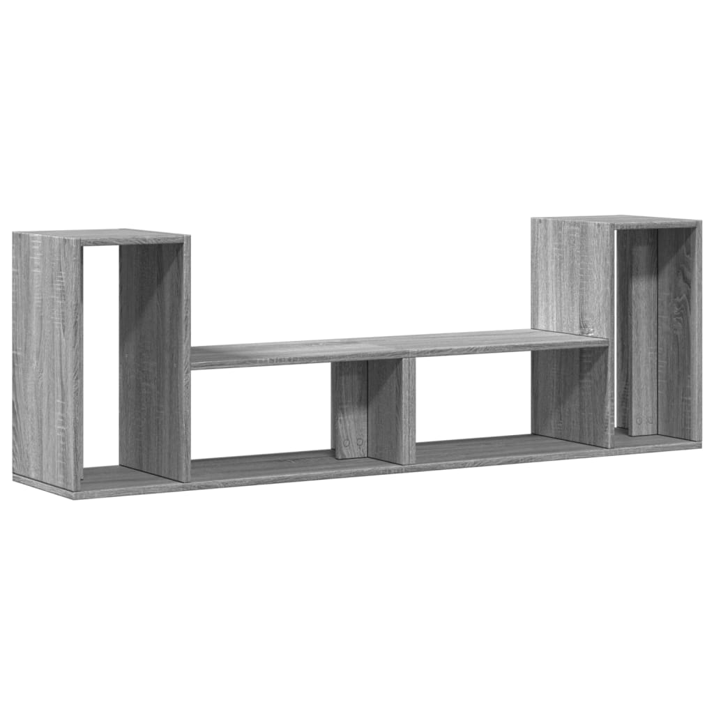 Tv-meubelen 2 st 75x30x50 cm bewerkt hout grijs sonoma eiken is nu te koop bij PeponiXL, paradijselijk wonen!