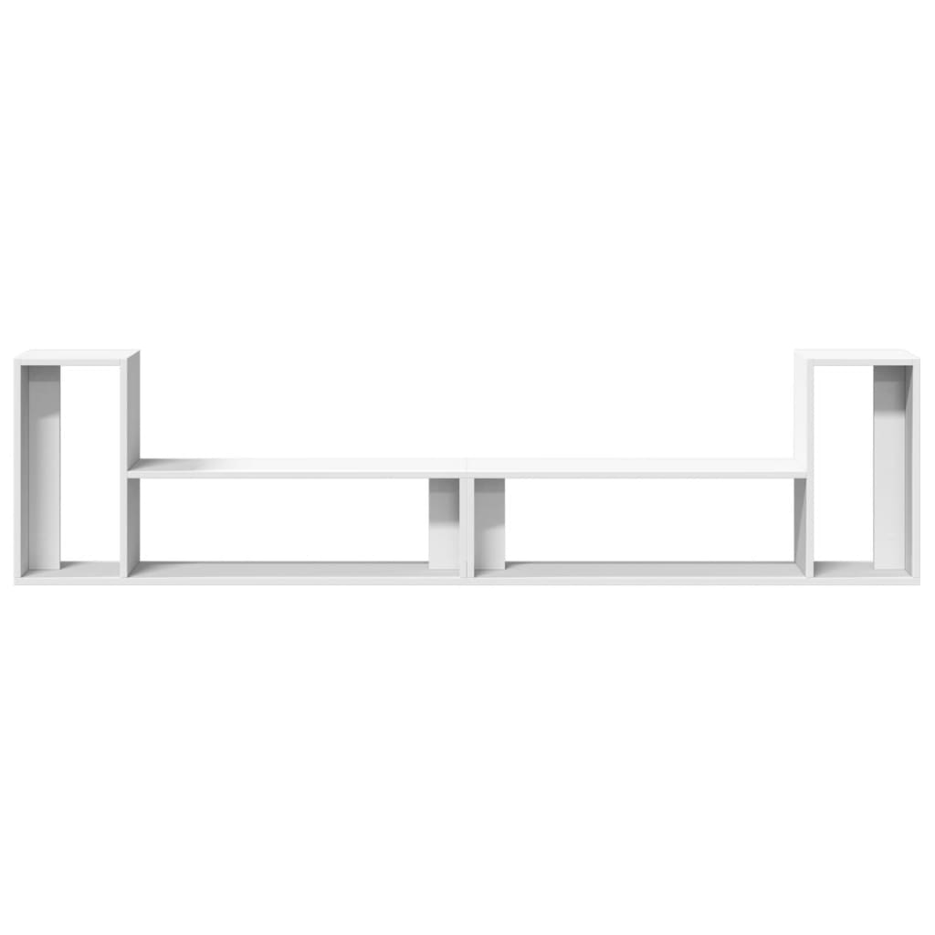 Tv-meubelen 2 st 100x30x50 cm bewerkt hout wit is nu te koop bij PeponiXL, paradijselijk wonen!