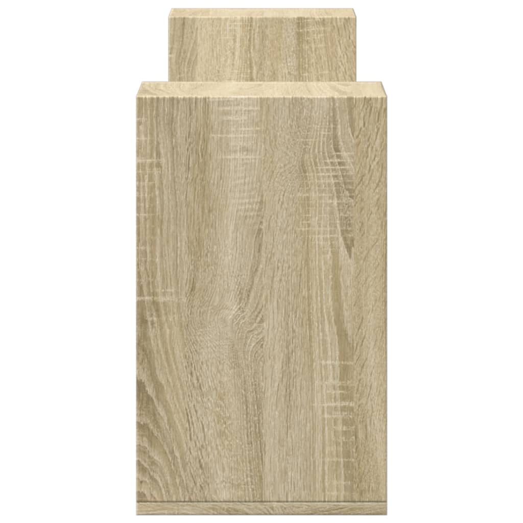 Tv-meubelen 2 st 100x30x50 cm bewerkt hout sonoma eikenkleurig is nu te koop bij PeponiXL, paradijselijk wonen!