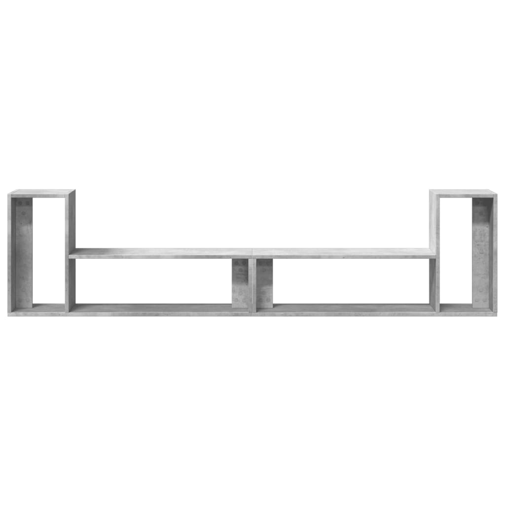 Tv-meubelen 2 st 100x30x50 cm bewerkt hout betongrijs is nu te koop bij PeponiXL, paradijselijk wonen!
