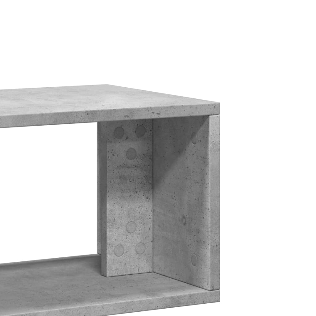 Tv-meubelen 2 st 100x30x50 cm bewerkt hout betongrijs is nu te koop bij PeponiXL, paradijselijk wonen!