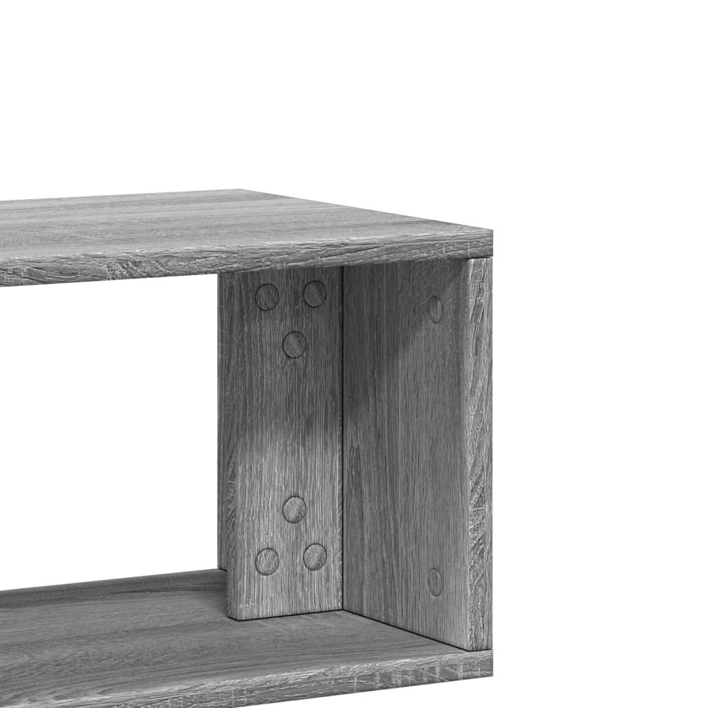 Tv-meubelen 2 st 100x30x50 cm bewerkt hout grijs sonoma eiken is nu te koop bij PeponiXL, paradijselijk wonen!