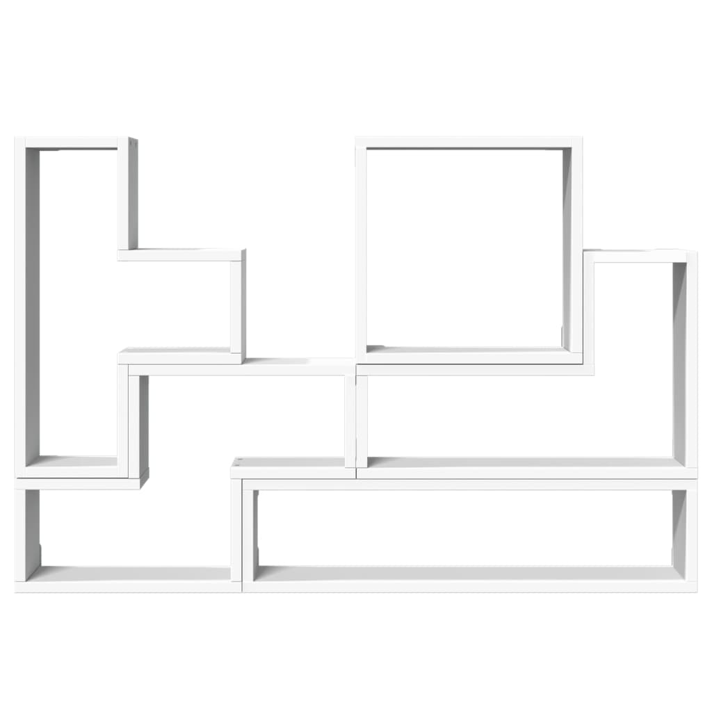 Wandschap 96x12x64 cm bewerkt hout wit is nu te koop bij PeponiXL, paradijselijk wonen!
