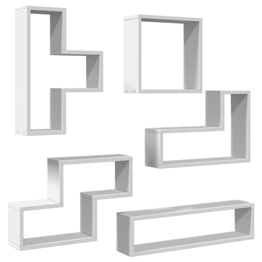 Wandschap 96x12x64 cm bewerkt hout wit is nu te koop bij PeponiXL, paradijselijk wonen!