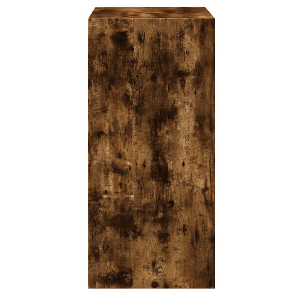 Kledingkast 77x48x102 cm bewerkt hout gerookt eikenkleurig is nu te koop bij PeponiXL, paradijselijk wonen!