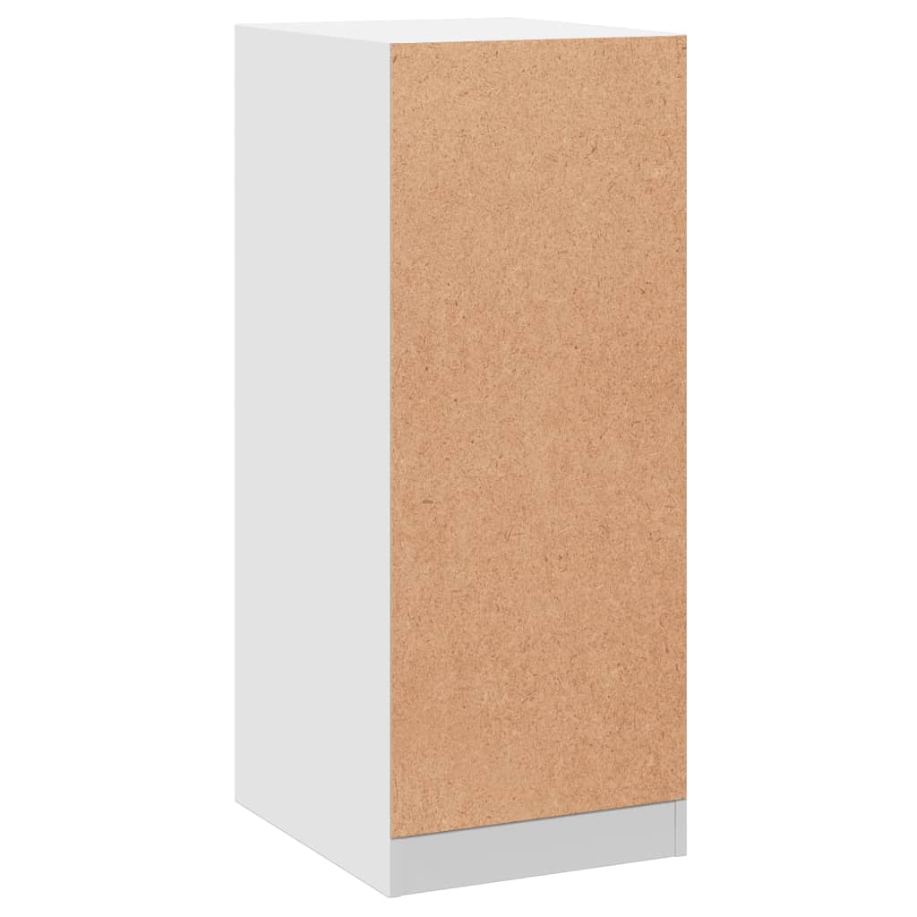 Kledingkast 48x41x102 cm bewerkt hout wit is nu te koop bij PeponiXL, paradijselijk wonen!