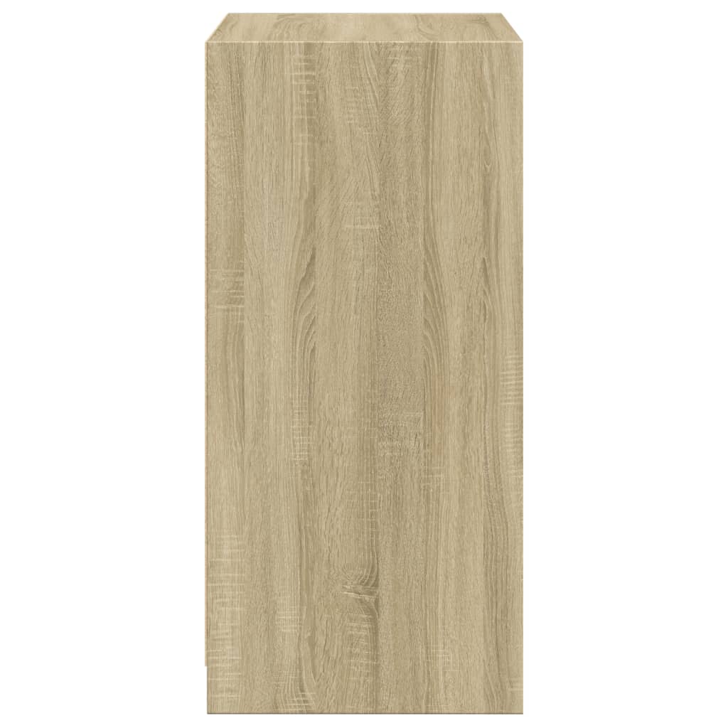 Kledingkast 48x41x102 cm bewerkt hout sonoma eikenkleurig is nu te koop bij PeponiXL, paradijselijk wonen!