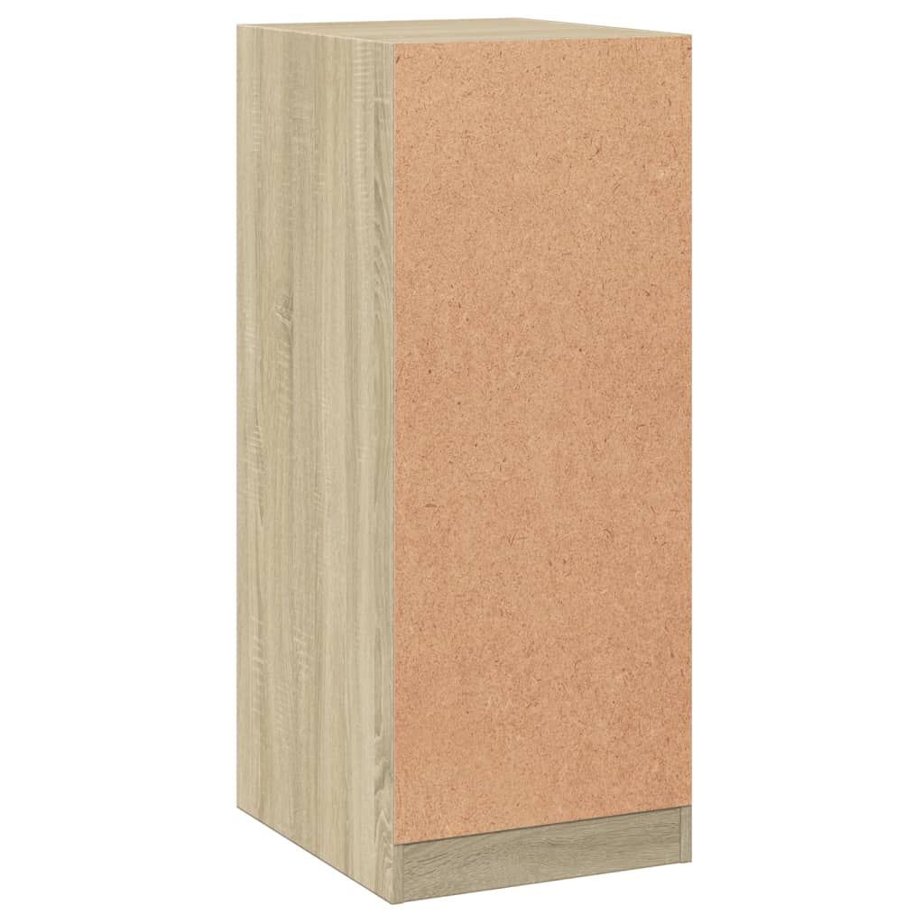Kledingkast 48x41x102 cm bewerkt hout sonoma eikenkleurig is nu te koop bij PeponiXL, paradijselijk wonen!