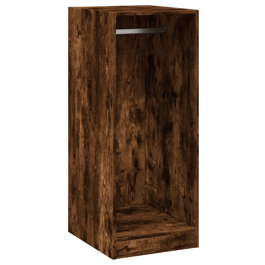 Kledingkast 48x41x102 cm bewerkt hout gerookt eikenkleurig is nu te koop bij PeponiXL, paradijselijk wonen!