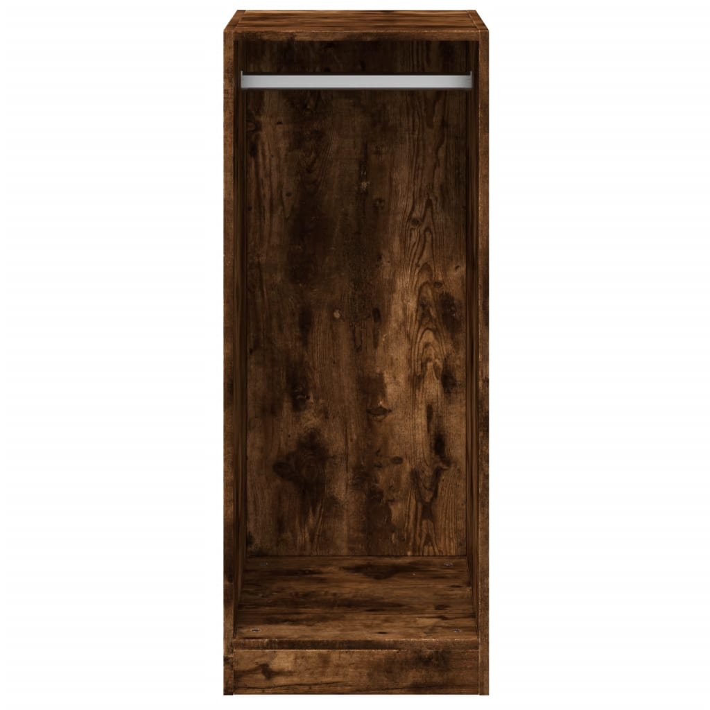 Kledingkast 48x41x102 cm bewerkt hout gerookt eikenkleurig is nu te koop bij PeponiXL, paradijselijk wonen!