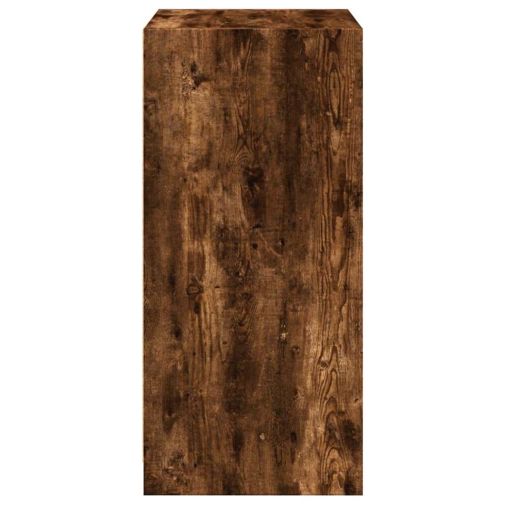 Kledingkast 48x41x102 cm bewerkt hout gerookt eikenkleurig is nu te koop bij PeponiXL, paradijselijk wonen!