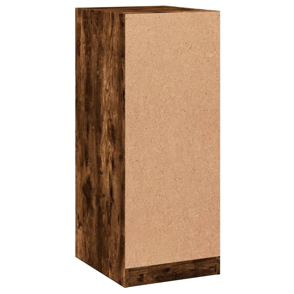 Kledingkast 48x41x102 cm bewerkt hout gerookt eikenkleurig is nu te koop bij PeponiXL, paradijselijk wonen!