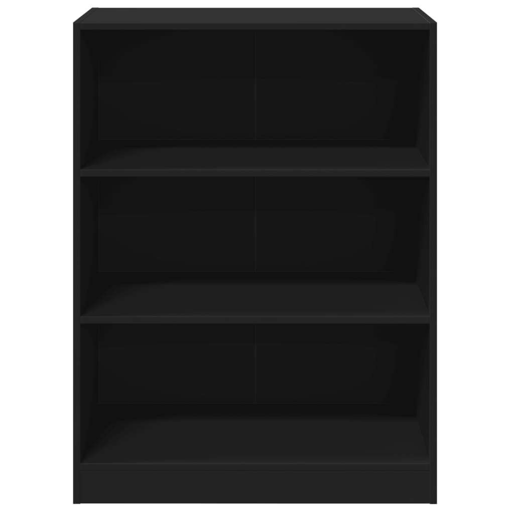 Kledingkast 77x48x102 cm bewerkt hout zwart is nu te koop bij PeponiXL, paradijselijk wonen!