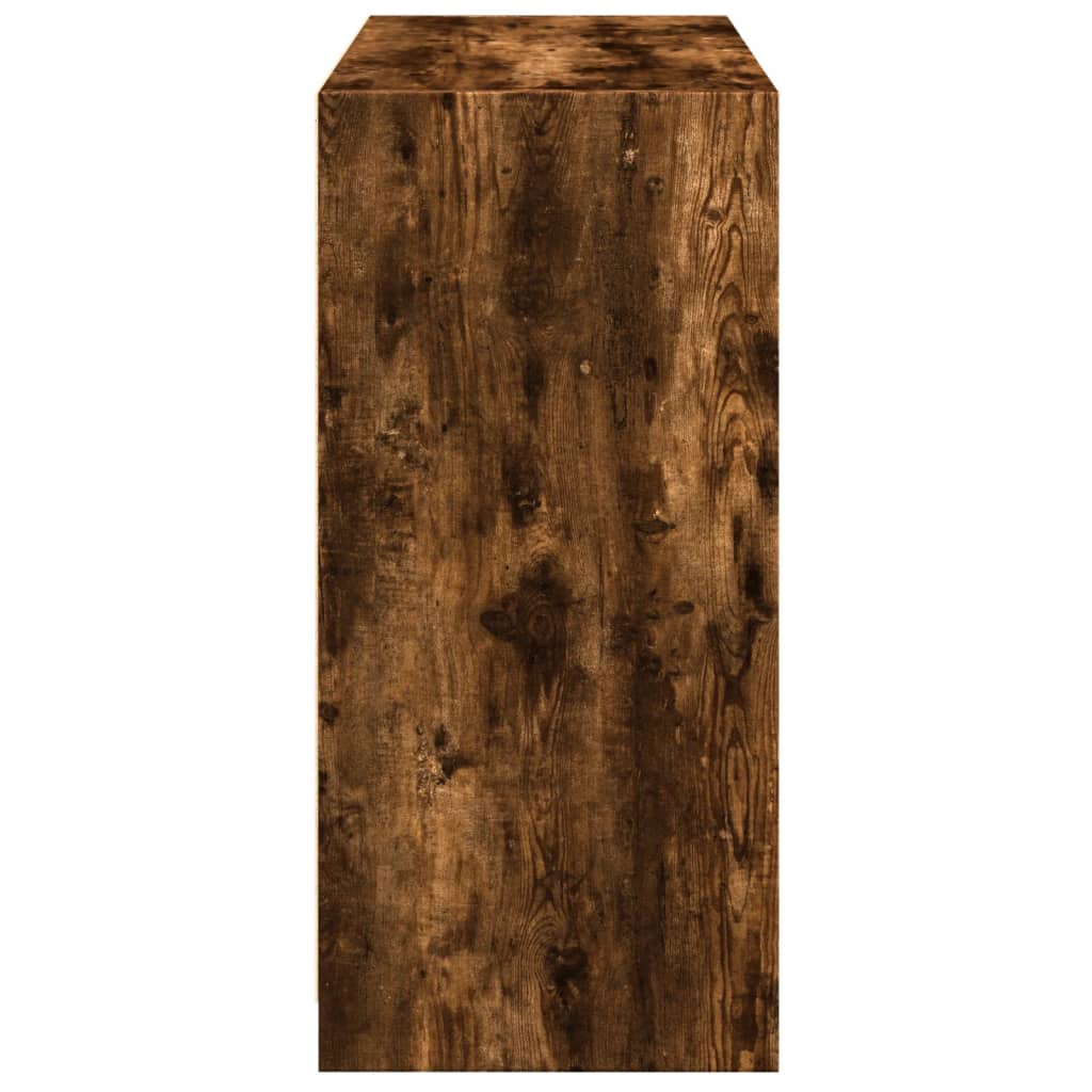 Kledingkast 77x48x102 cm bewerkt hout gerookt eikenkleurig is nu te koop bij PeponiXL, paradijselijk wonen!