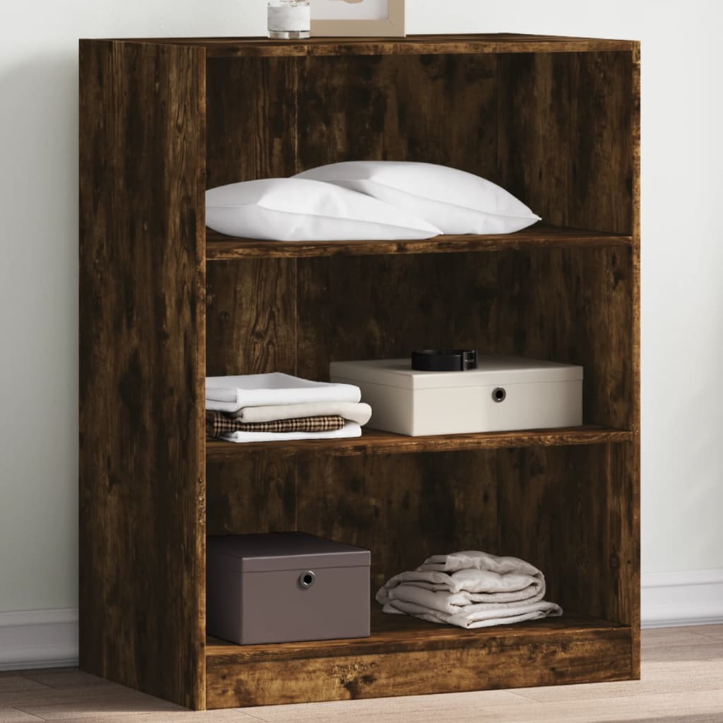 Kledingkast 77x48x102 cm bewerkt hout gerookt eikenkleurig is nu te koop bij PeponiXL, paradijselijk wonen!