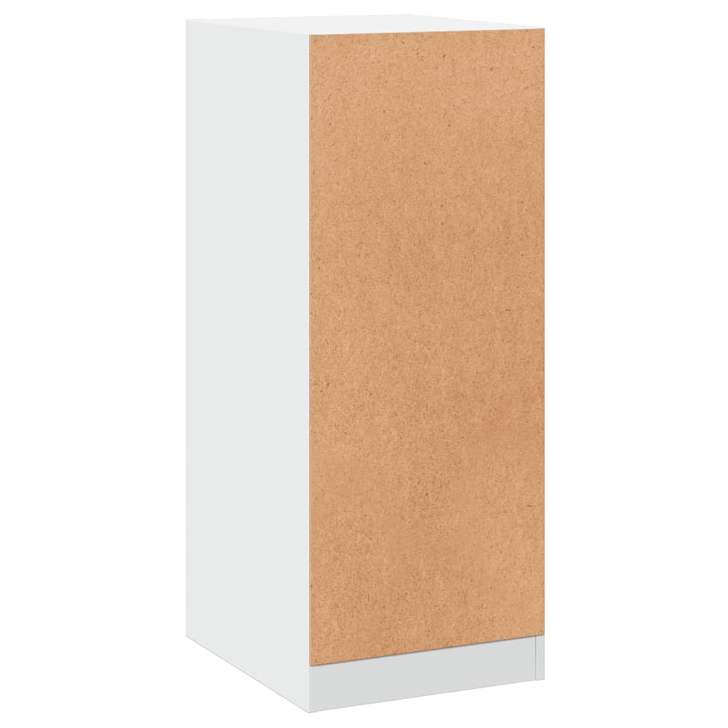 Kledingkast 48x41x102 cm bewerkt hout wit is nu te koop bij PeponiXL, paradijselijk wonen!