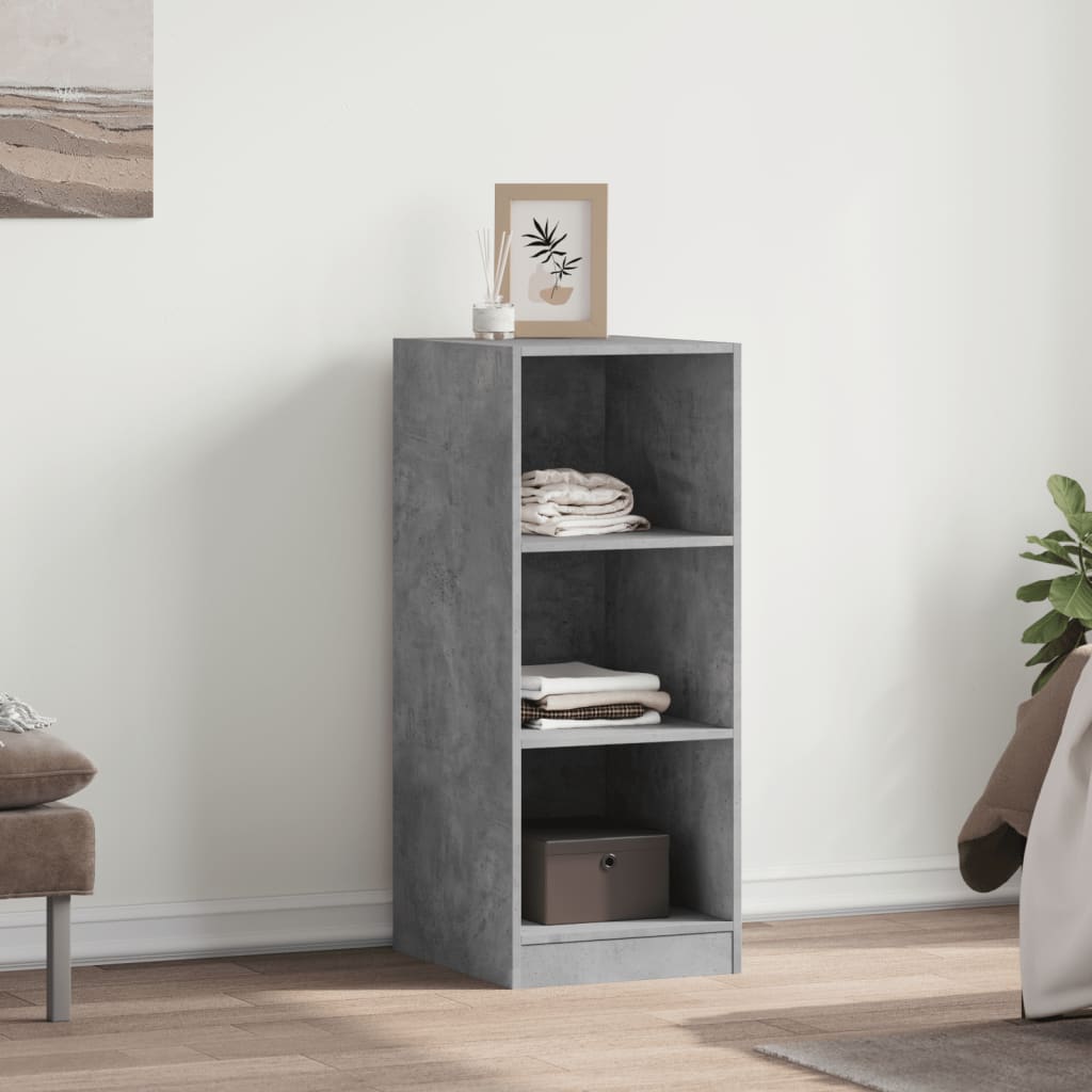 Kledingkast 48x41x102 cm bewerkt hout betongrijs is nu te koop bij PeponiXL, paradijselijk wonen!