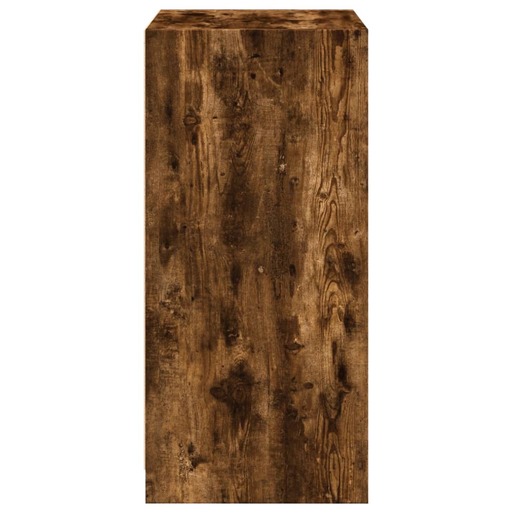 Kledingkast 48x41x102 cm bewerkt hout gerookt eikenkleurig is nu te koop bij PeponiXL, paradijselijk wonen!
