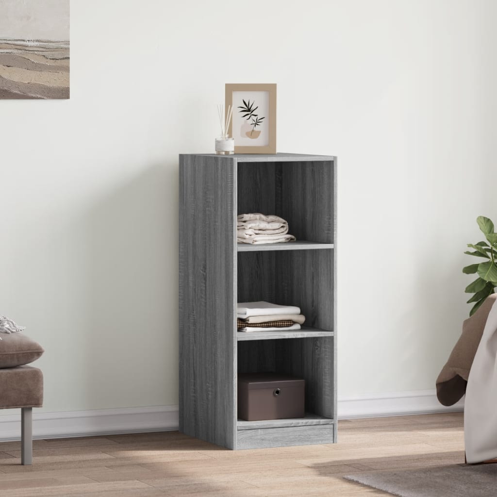 Kledingkast 48x41x102 cm bewerkt hout grijs sonoma eikenkleurig is nu te koop bij PeponiXL, paradijselijk wonen!
