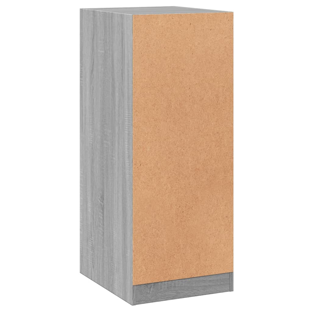 Kledingkast 48x41x102 cm bewerkt hout grijs sonoma eikenkleurig is nu te koop bij PeponiXL, paradijselijk wonen!