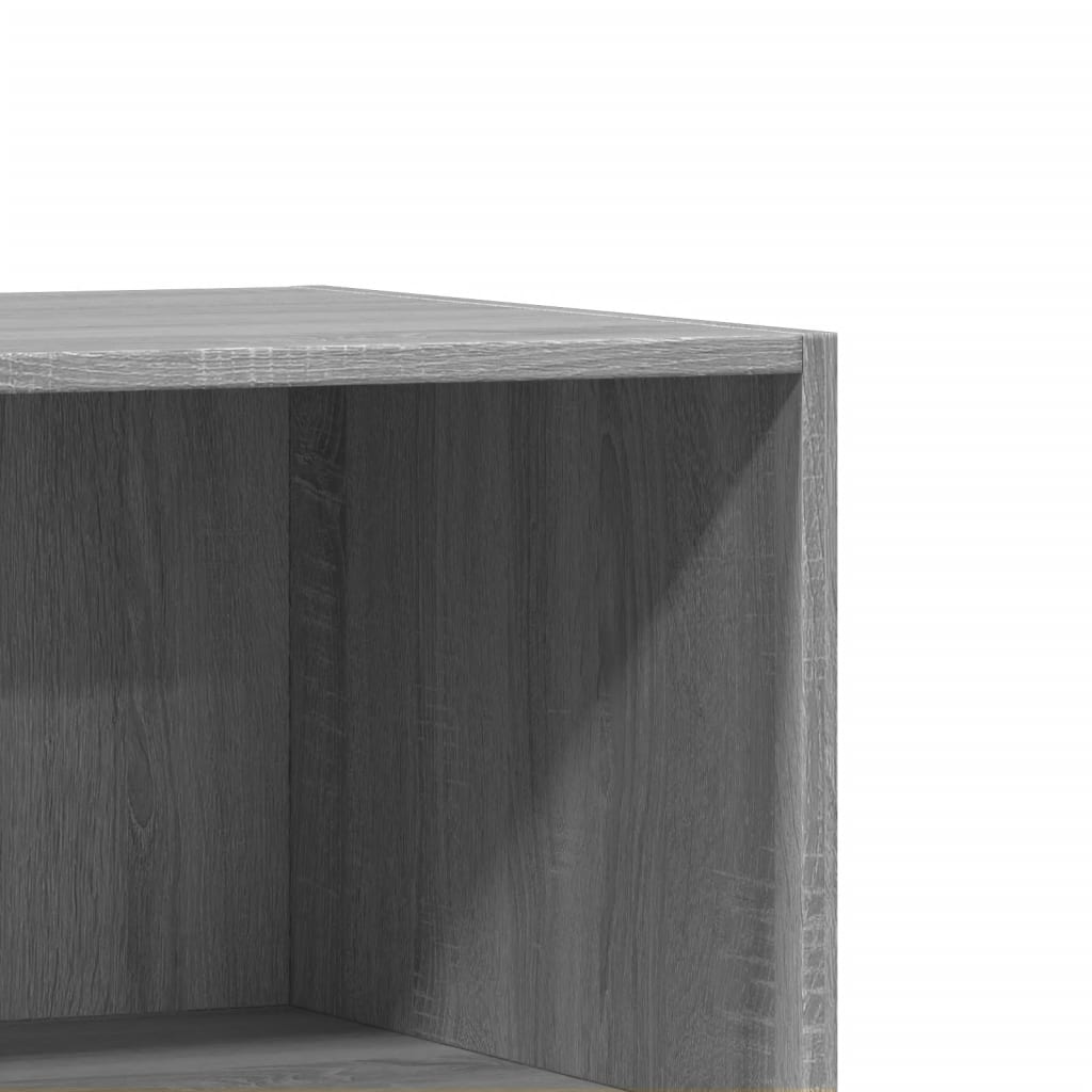 Kledingkast 48x41x102 cm bewerkt hout grijs sonoma eikenkleurig is nu te koop bij PeponiXL, paradijselijk wonen!