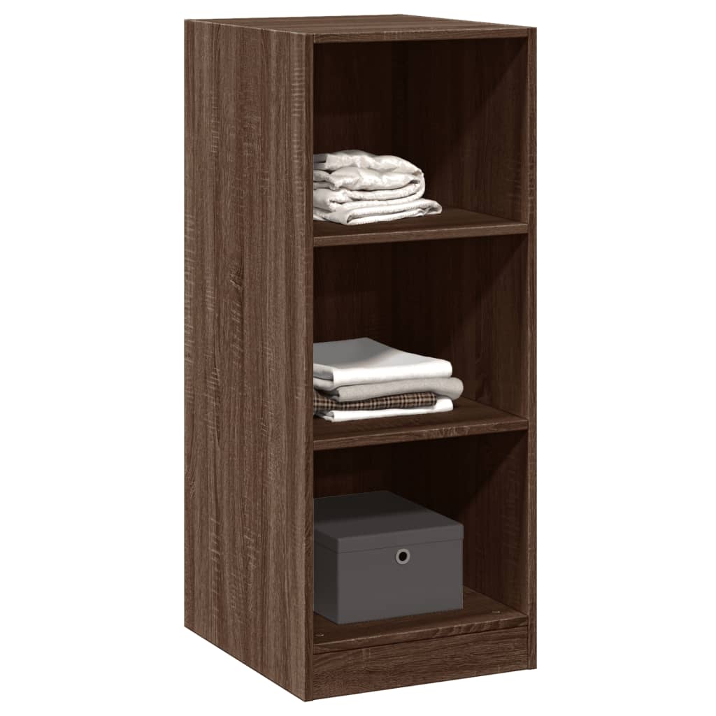 Kledingkast 48x41x102 cm bewerkt hout bruin eikenkleurig is nu te koop bij PeponiXL, paradijselijk wonen!