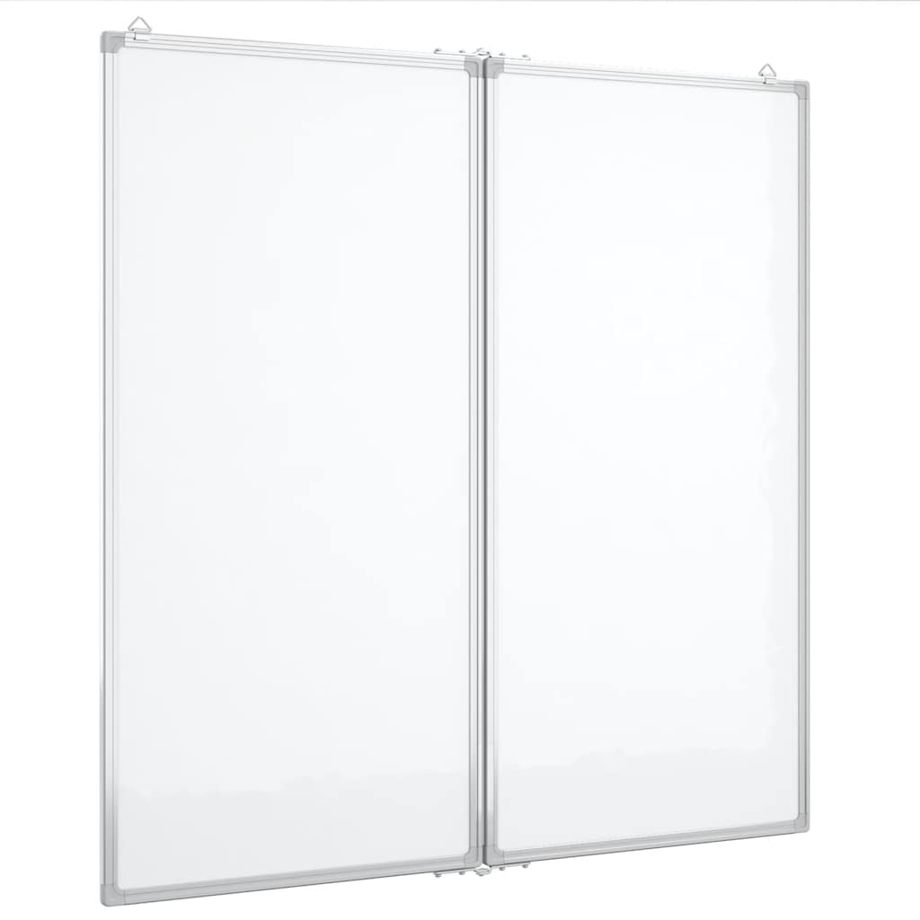 Whiteboard magnetisch inklapbaar 80x80x1,7 cm aluminium is nu te koop bij PeponiXL, paradijselijk wonen!