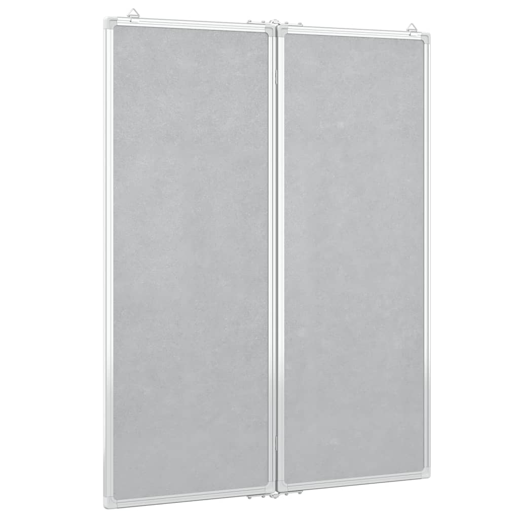 Whiteboard magnetisch inklapbaar 80x100x1,7 cm aluminium is nu te koop bij PeponiXL, paradijselijk wonen!
